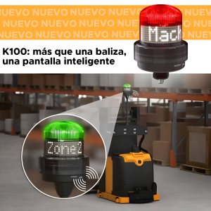 Lee más sobre el artículo K100 de Banner: señalización inteligente para una industria más eficiente