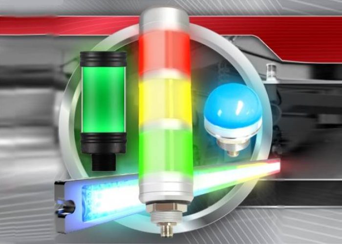 Indicadores LED y luces para máquinas HTM SENSOR