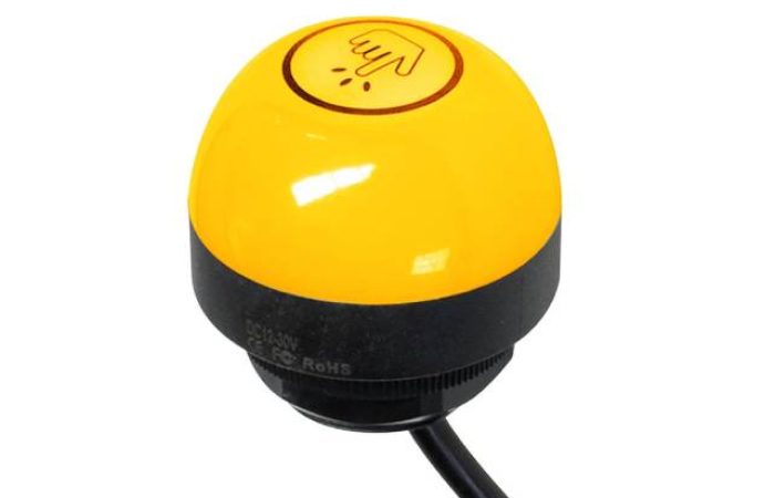 Touch Button LED Dome - botón táctil con LED