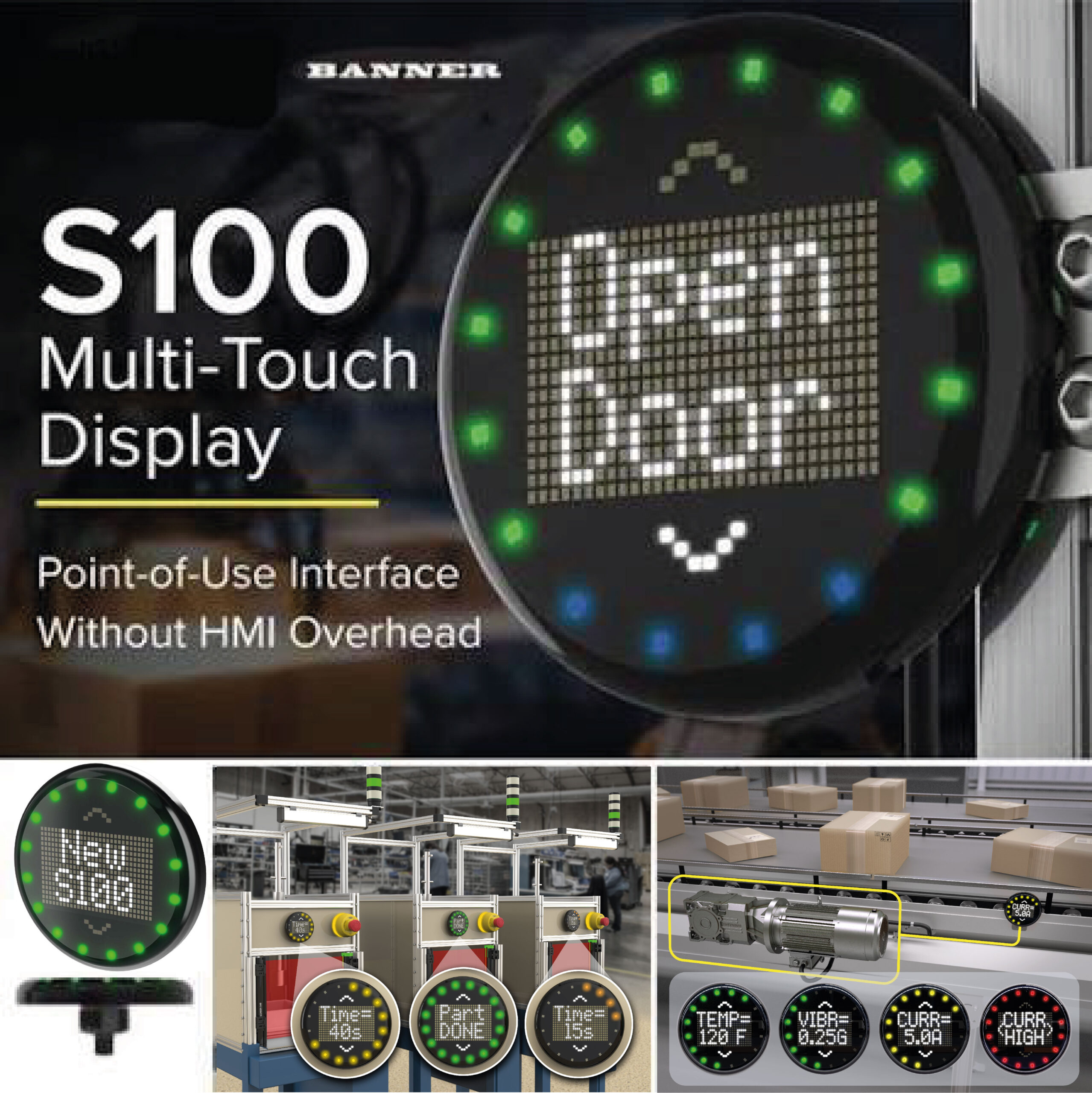 En este momento estás viendo  S100 Multi-Touch Display – Pantalla multitáctil